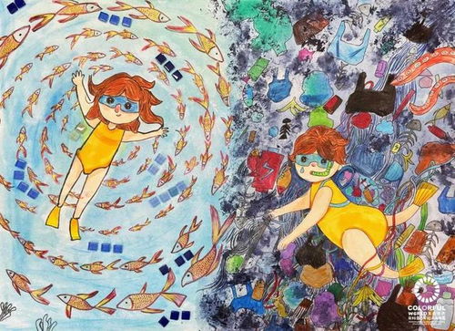 多彩世界 2022国际青少年绘画邀请展获奖作品之六